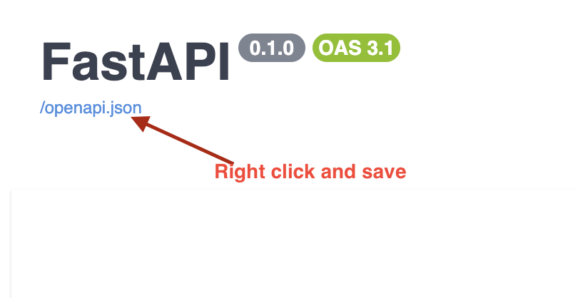 openapi spec