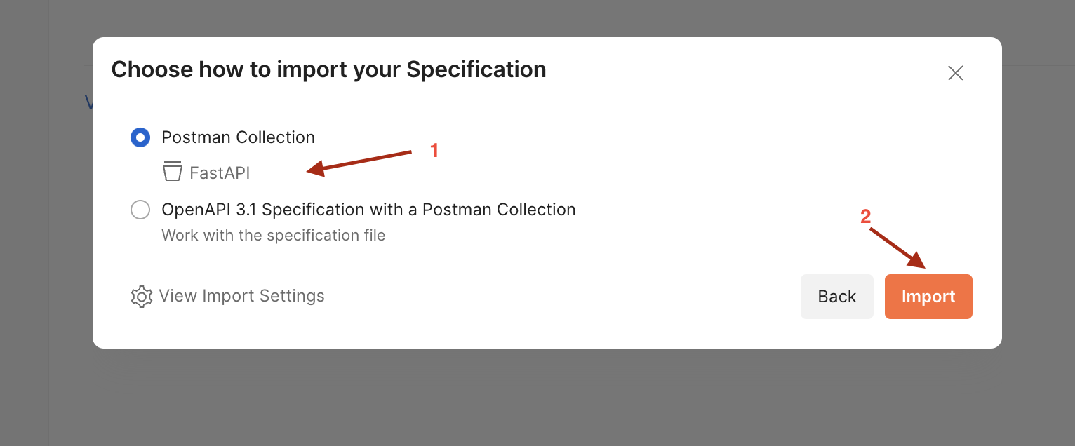 import postman